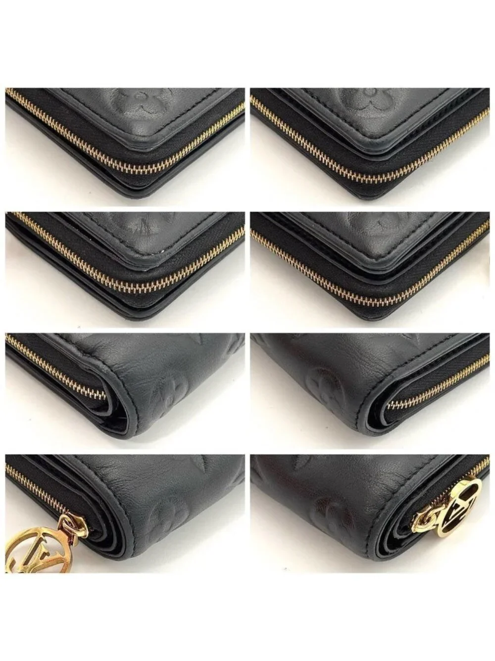 Louis Vuitton Wallet Monogram Coussin Portefeuille Lou Black